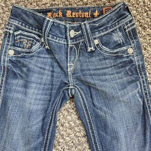 Rock Revival Women's Size 23 Debbie Boot Jeans